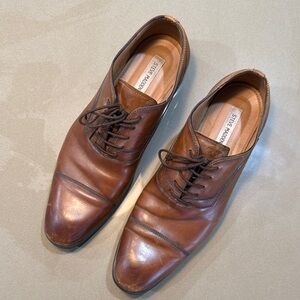 Steve Madden Brown Leather Oxford Shoes